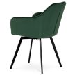 Zöld Bársony Étkezőszék. DCH-425 GRN4