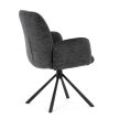 Fekete Szövet Étkezőszék. DCH-D1330 BK2