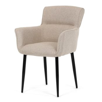 Dining chair DCH-P3146 beige fabric