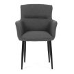Grey Fabric Dining Chair DCH-J2159