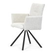 Krém Bouclé Étkezőszék. DCH-W1117 CRM2