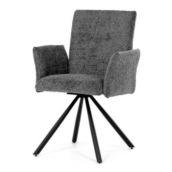 Szürke Bouclé Étkezőszék. DCH-W1117 GREY2