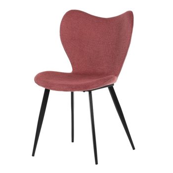 Red Fabric Dining Chair DCL-1031 RED2