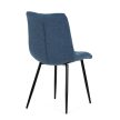 Sötétkék szövet étkezőszék, DCL-193 BLUE2