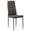 Étkezőszék, szürke, szövet, DCL-397 GREY2