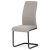 Cantilever dining chair DCL-414 green fabric
