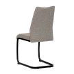 Dining chair DCL-438 brown fabric