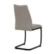 Dining chair DCL-438 brown fabric