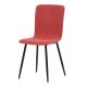 Red Corduroy Velvet Dining Chair DCL-964 RED2