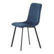 Kék Bársony Étkezőszék. DCL-973 BLUE4