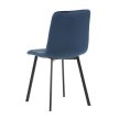 Kék Bársony Étkezőszék. DCL-973 BLUE4