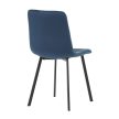 Kék Bársony Étkezőszék. DCL-973 BLUE4