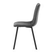 Szürke bársony étkezőszék, DCL-973 GREY4