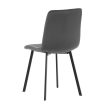 Szürke bársony étkezőszék, DCL-973 GREY4