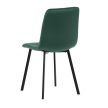 Zöld Bársony Étkezőszék. DCL-973 GRN4