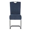 Étkezőszék kék szövetkárpittal. DCL-E2008 BLUE2