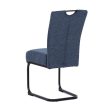 Étkezőszék kék szövetkárpittal. DCL-E2008 BLUE2