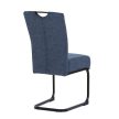 Étkezőszék kék szövetkárpittal. DCL-E2008 BLUE2