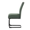 Étkezőszék zöld szövetkárpittal. DCL-E2008 GRN2
