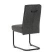 Szürke Szövet Étkezőszék. DCL-P3107 GREY2