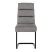 Szürke Szövet Étkezőszék, Ezüst Árnyalattal. DCL-P3107 SIL2
