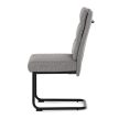 Szürke Szövet Étkezőszék, Ezüst Árnyalattal. DCL-P3107 SIL2