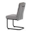 Szürke Szövet Étkezőszék, Ezüst Árnyalattal. DCL-P3107 SIL2