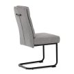 Szürke Szövet Étkezőszék, Ezüst Árnyalattal. DCL-P3107 SIL2