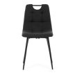 Fekete Szövet Étkezőszék DCL-V2017 BK2