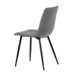 Étkezőszék, szürke, bársony szövet, DCL-X7015 GREY2
