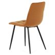 Étkezőszék sárga bársony DCL-X7015 YEL2