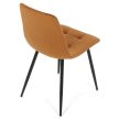 Étkezőszék sárga bársony DCL-X7015 YEL2