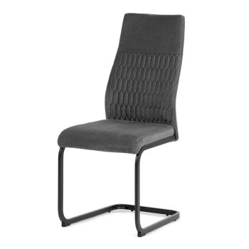 Szürke Bársony Étkezőszék. DCL-X7018 GREY2