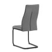 Szürke Bársony Étkezőszék. DCL-X7018 GREY2