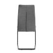 Szürke Bársony Étkezőszék. DCL-X7018 GREY2