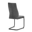 Szürke Bársony Étkezőszék. DCL-X7018 GREY2