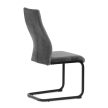 Szürke Bársony Étkezőszék. DCL-X7018 GREY2