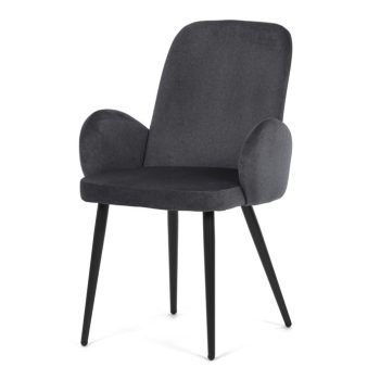 Szürke Bársony Étkezőszék. DCL-X7129 GREY2