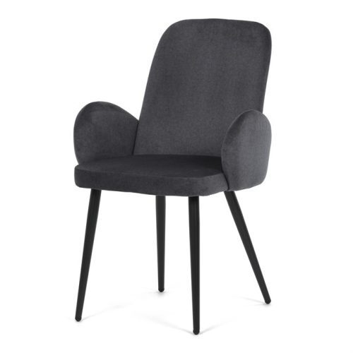 Szürke Bársony Étkezőszék. DCL-X7129 GREY2