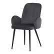 Szürke Bársony Étkezőszék. DCL-X7129 GREY2