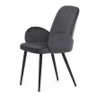 Szürke Bársony Étkezőszék. DCL-X7129 GREY2