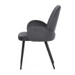 Szürke Bársony Étkezőszék. DCL-X7129 GREY2