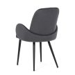 Szürke Bársony Étkezőszék. DCL-X7129 GREY2