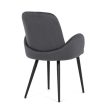 Szürke Bársony Étkezőszék. DCL-X7129 GREY2
