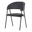 Grey Velvet Dining Chair DCL-X7130