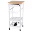 Fehér MDF regál – modern tárolópolc DR-044