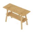Bamboo Shoe Rack Natural DR-B056