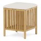 Storage Ottoman Bamboo Natural DR-B066