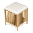 Storage Ottoman Bamboo Natural DR-B066