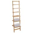 Ladder Shelf Natural Pine 6-Tier DR-N131